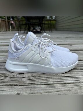 Adidas White Lightweight Sneakers